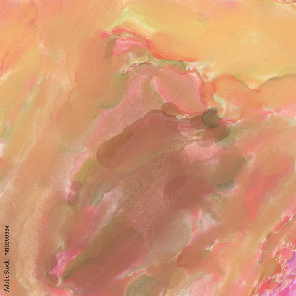 Fototapeta premium Contemporary art. Colorful texture of hand made artwork. Modern painting. Watercolor strokes on surface. Artistic background image. Abstract painting on canvas. Brushstrokes.