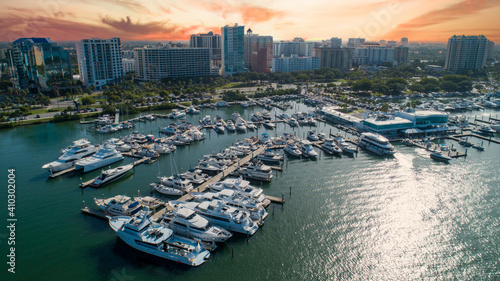 Downtown Sarasota Yacht Club in Florida photo