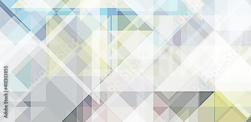 Fototapeta Naklejka Na Ścianę i Meble -  Overlapping design with triangles background. Abstract geometric wallpaper. Geometrical colorful triangular shapes.