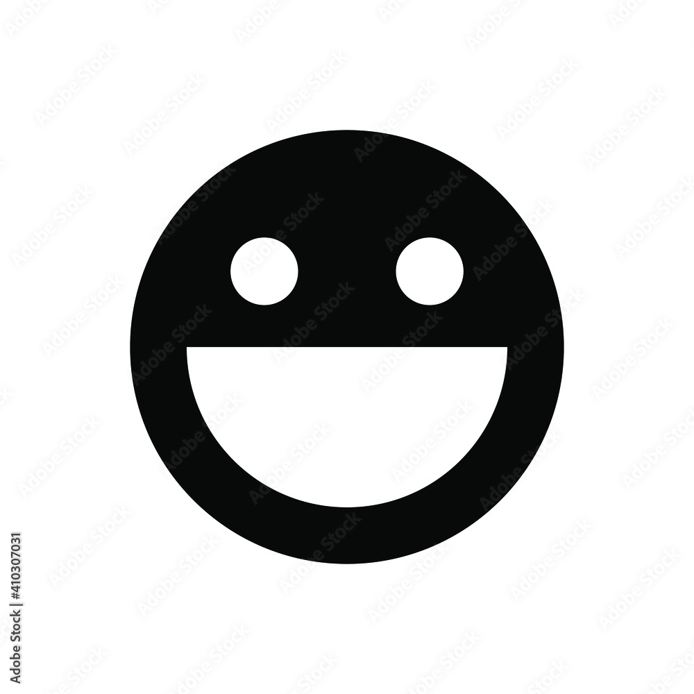 Fototapeta premium Happy face icon