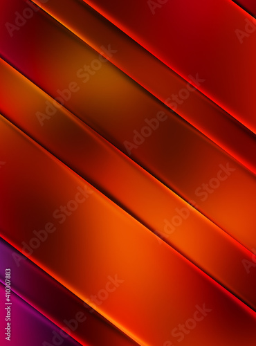 Sophisticated pretty background with colorful glow. Cool design template with glowing lights and vibrant colors. Luxurious smooth diagonal presentation wallpaper.