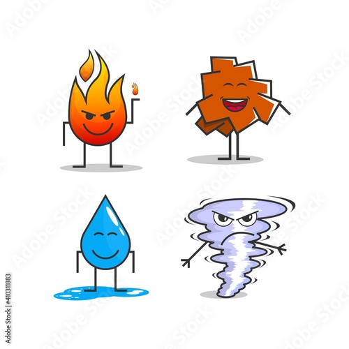 the four elements of nature