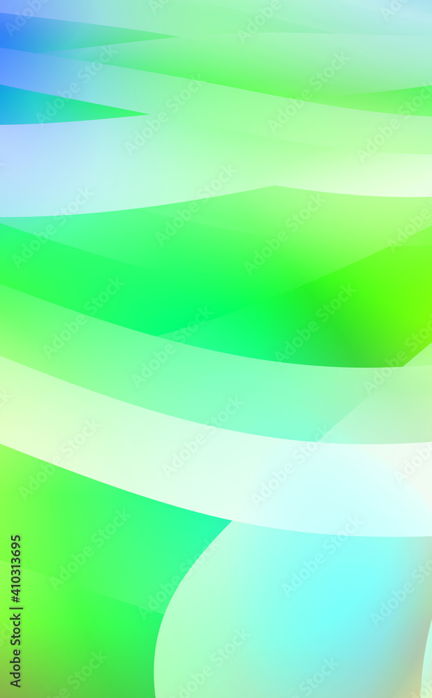 Fototapeta premium Abstract background with colorful gradient. Vibrant graphic wallpaper with stripes design. Fluid 2D illustration of modern movement.