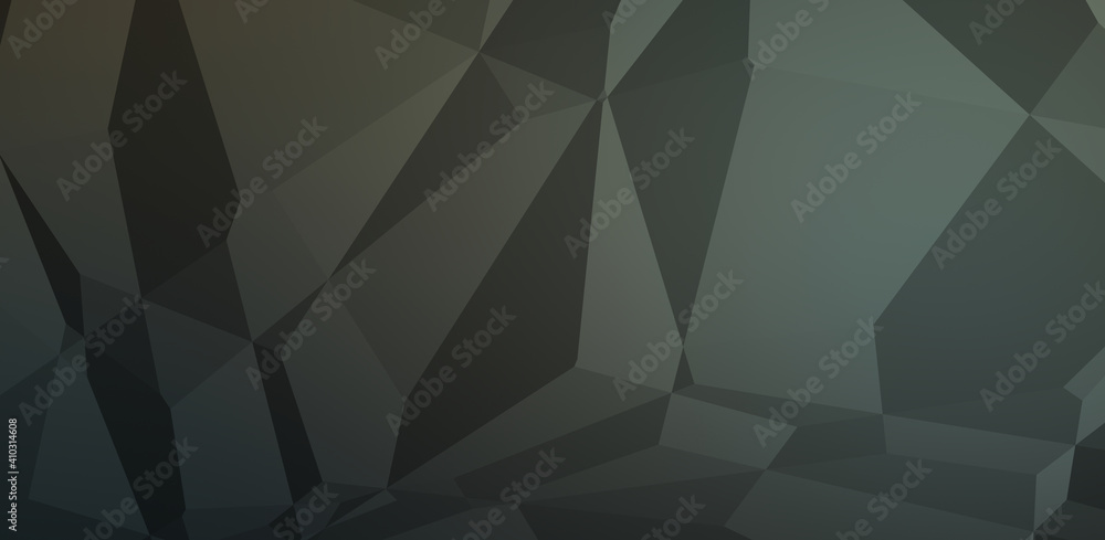 Obraz premium Polygonal background. Colorful wallpaper with geometric design. Digital 3d illustration.