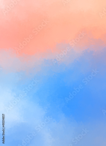Brushed Painted Abstract Background. Brush stroked painting. Artistic vibrant and colorful wallpaper. © Hybrid Graphics