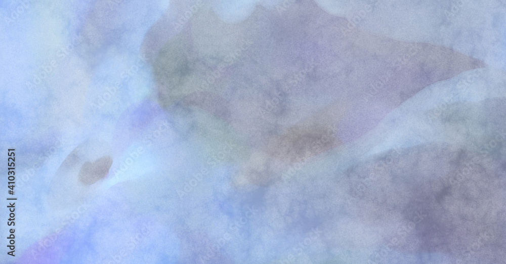 Fototapeta premium Modern painting of soothing brush strokes resembling alcohol inks. Watercolor abstract painting with pastel colors for poster, wall art, banner, card, book cover or packaging.