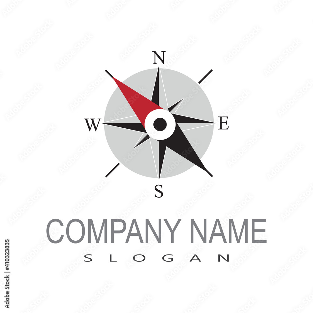 Compass Logo Template vector icon illustration design Compass Logo Template vector icon illustration design