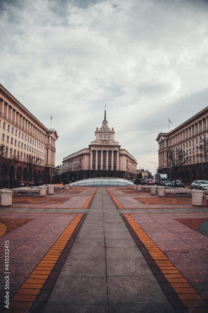 The Largo in the city of Sofia, Bulgaria