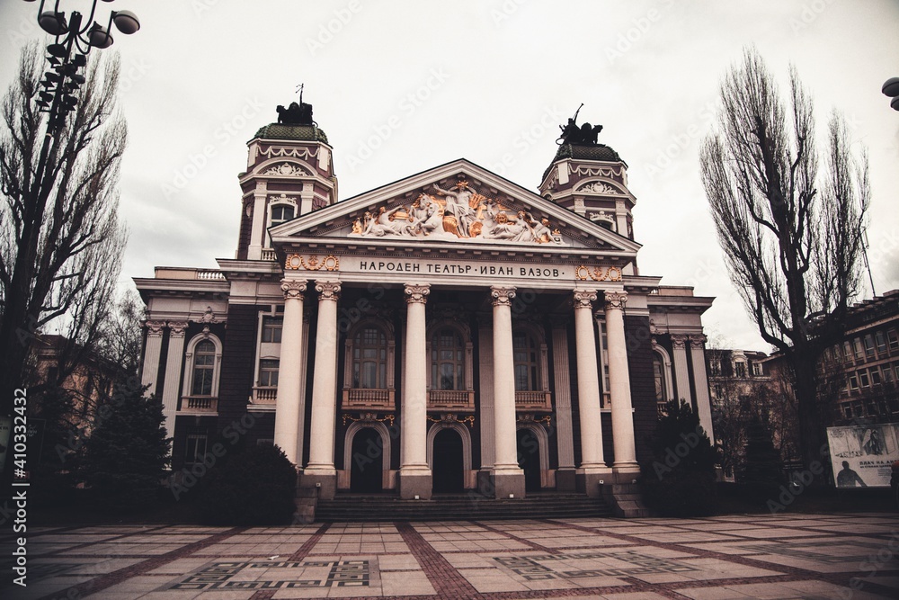 Ivan Vazov National Theater in Sofia, Bulgaria