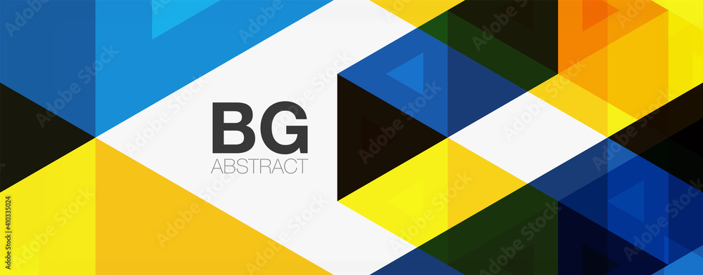 Mosaic triangle pattern abstract background for cover, banner, flyer and poster and other template Mosaic triangle pattern abstract background for cover, banner, flyer and poster and other template