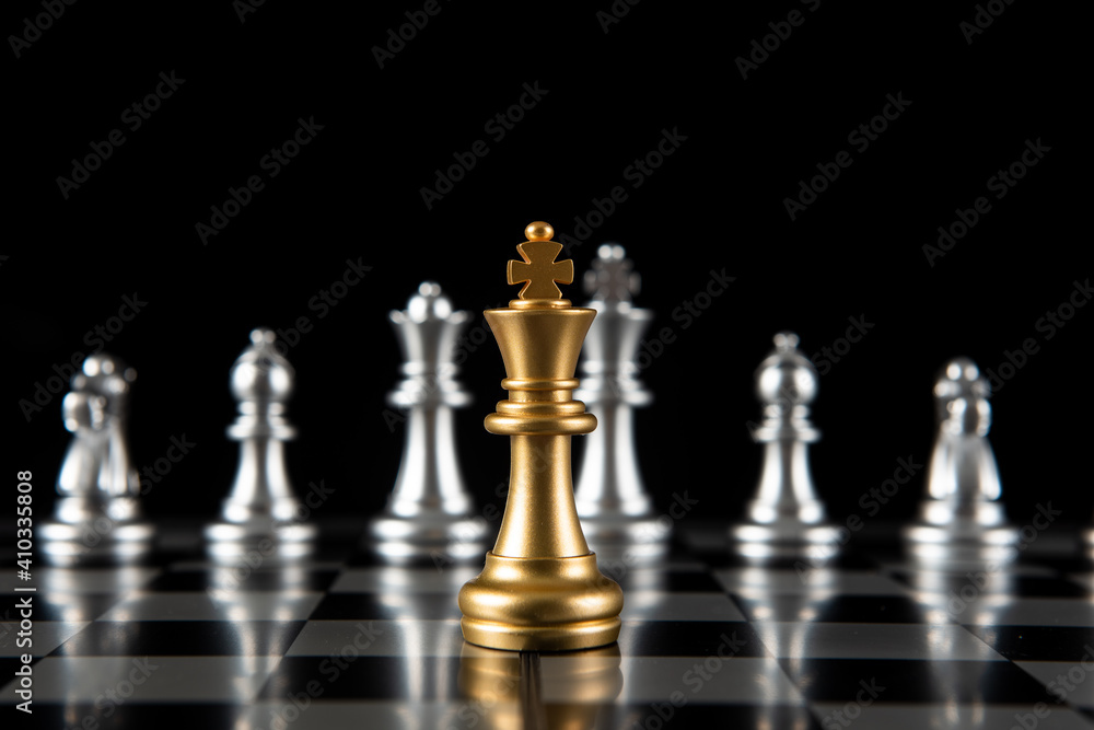 chess board game for ideas and competition and strategy, business success concept chess board game for ideas and competition and strategy, business success concept