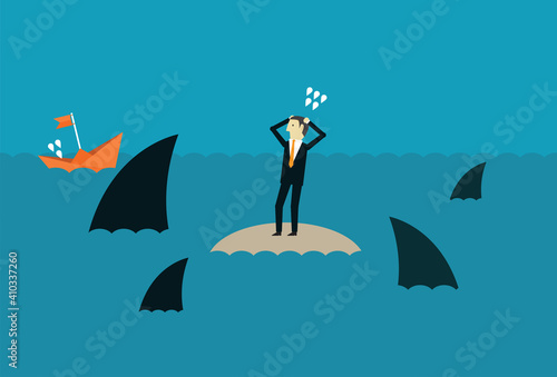 The leader had a boat capsized