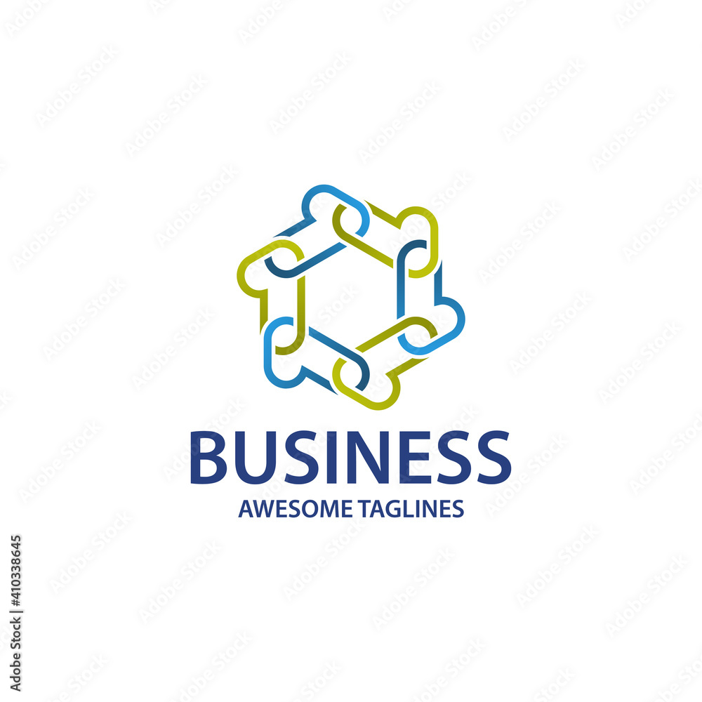 abstract link logo.good logo for business data, technology, or connection logo abstract link logo.good logo for business data, technology, or connection logo