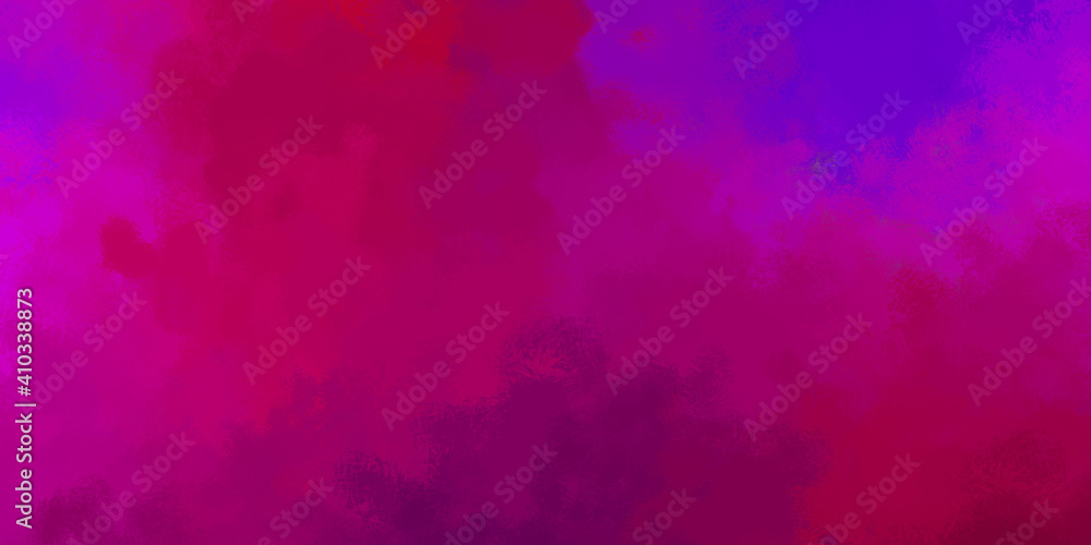 Vibrant paint pattern backdrop. 2D illustration of colorful brush strokes. Decorative texture painting. Painted background.