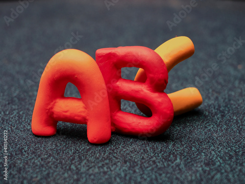 vowels of the alphabet in colors for kids
