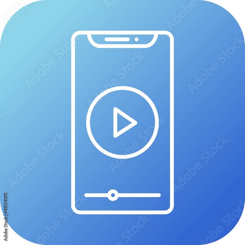 Unique Tutorials Line Vector Icon