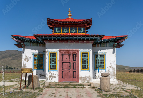 Lubang Gyalpo Temple Mongolia photo