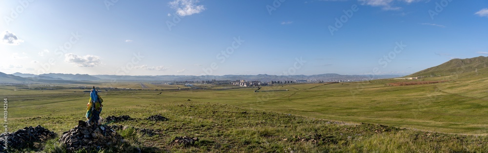 Panorama Ulaanbaater Mongolia