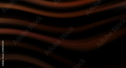 Colorful smooth lines on black background. Liquid and fluid vibrant color waves flowing in the dark. Graphic illustration for wallpaper, banner, background, card, book, cover, poster, banner, brochure