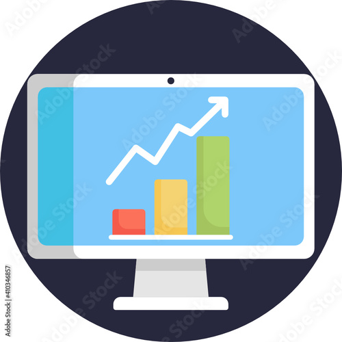 Micro influencer and blog line icon