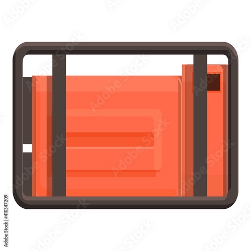 Industry compressor icon. Cartoon of industry compressor vector icon for web design isolated on white background