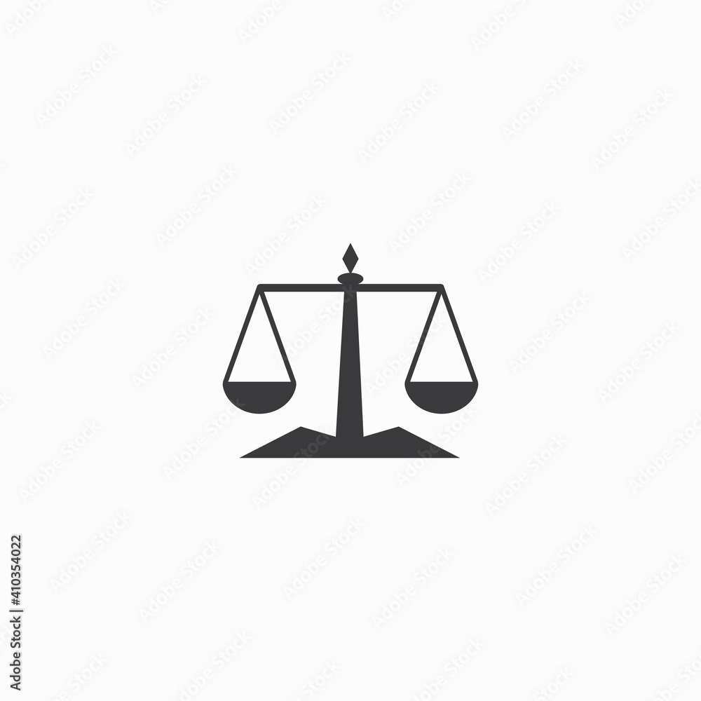 scales justice icon vector logo design clip art illustration scales justice icon vector logo design clip art illustration