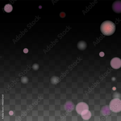 Hearts Confetti Falling Background. St. Valentine's Day pattern. Romantic Scattered Hearts Design Element. Love. Sweet Moment. Gift. Cute Element of Design for Sales or Celebration.