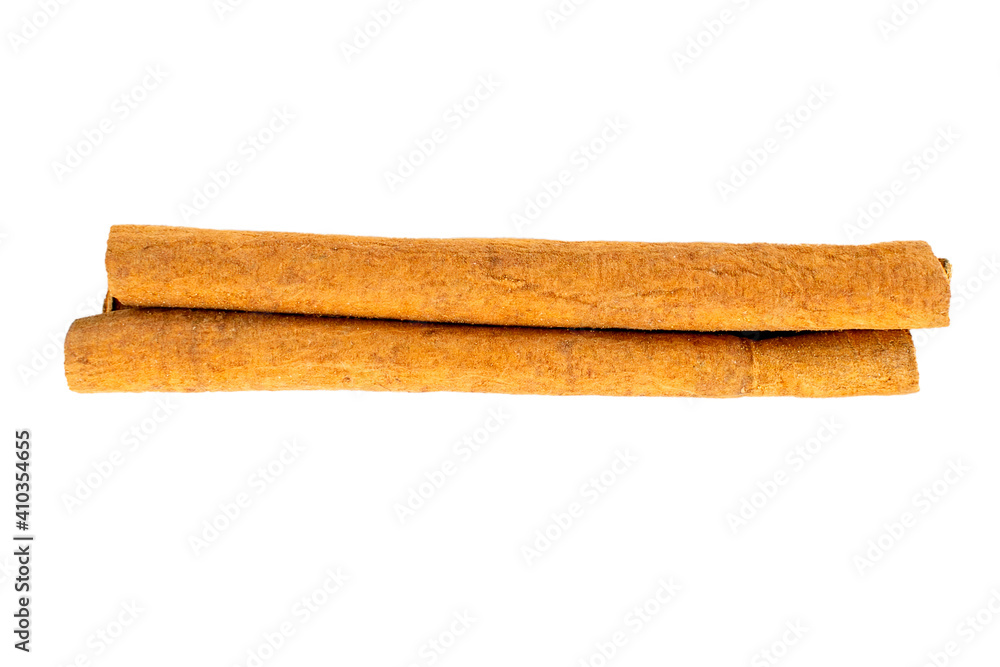 Fragrant cinnamon sticks isolated on white background. Fragrant cinnamon sticks isolated on white background.