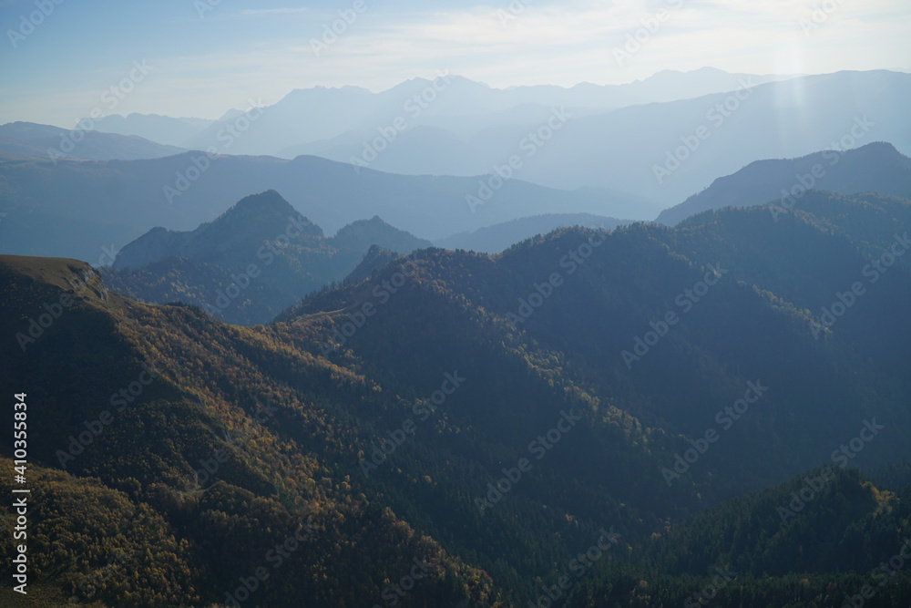 Mighty mountains of the Caucasus Mighty mountains of the Caucasus