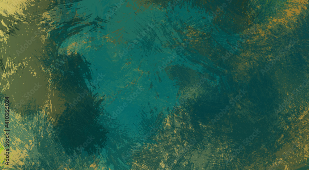 Fototapeta premium Brushed Painted Abstract Background. Brush stroked painting. Artistic vibrant and colorful wallpaper.