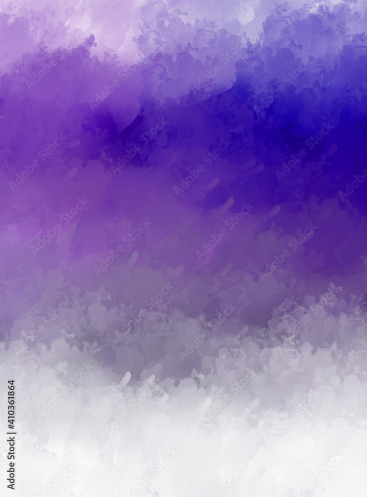 Obraz premium 2D illustration of colorful brush strokes. Decorative texture painting. Vibrant paint pattern backdrop.
