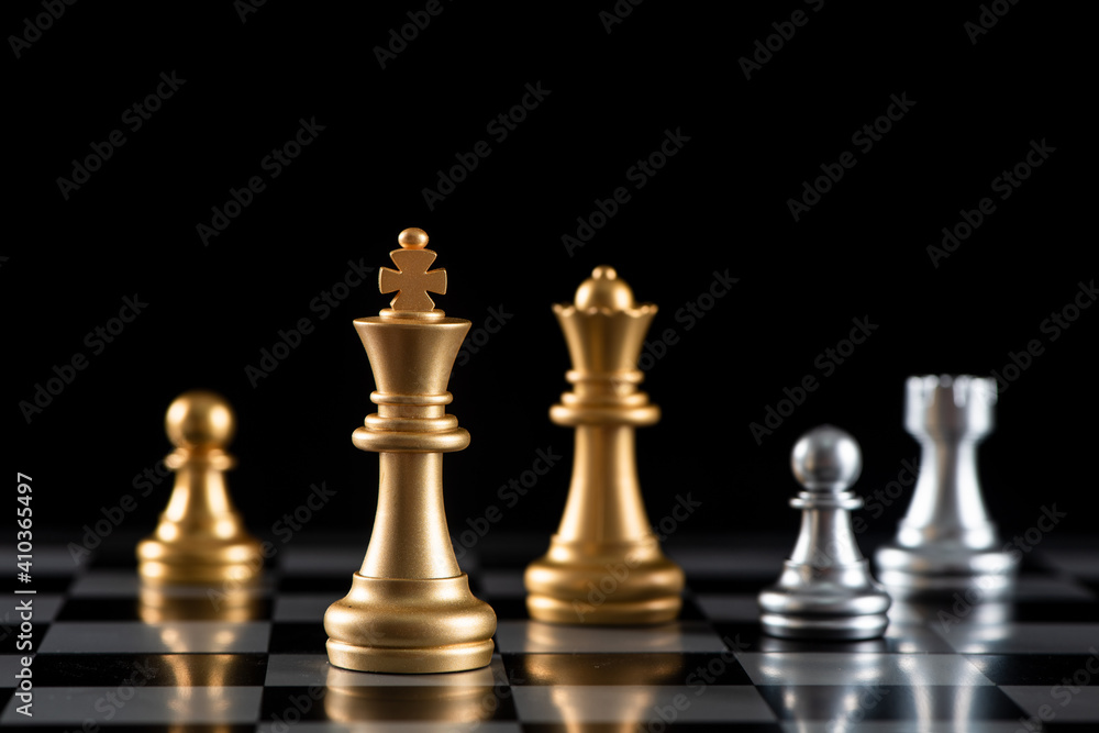 chess board game for ideas and competition and strategy, business success concept chess board game for ideas and competition and strategy, business success concept