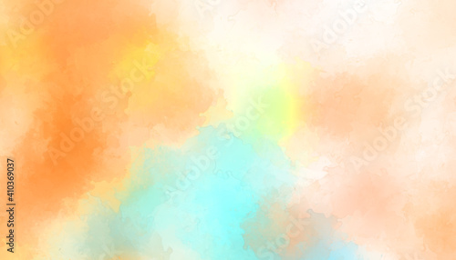 Brushed Painted Abstract Background. Brush stroked painting. Strokes of paint. 2D Illustration.