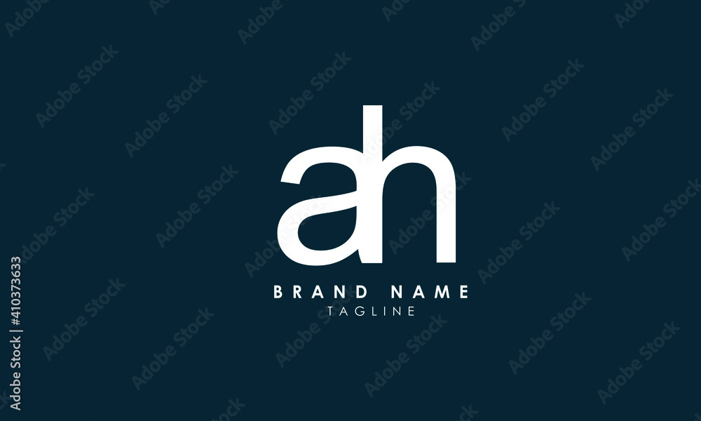 Alphabet letters Initials Monogram logo AH, HA, A and H, Alphabet Letters AH minimalist logo design in a simple yet elegant font, Unique modern creative minimal circular shaped fashion brands Alphabet letters Initials Monogram logo AH, HA, A and H, Alphabet Letters AH minimalist logo design in a simple yet elegant font, Unique modern creative minimal circular shaped fashion brands