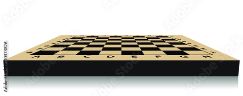 Slika na platnu Realistic Chess Board