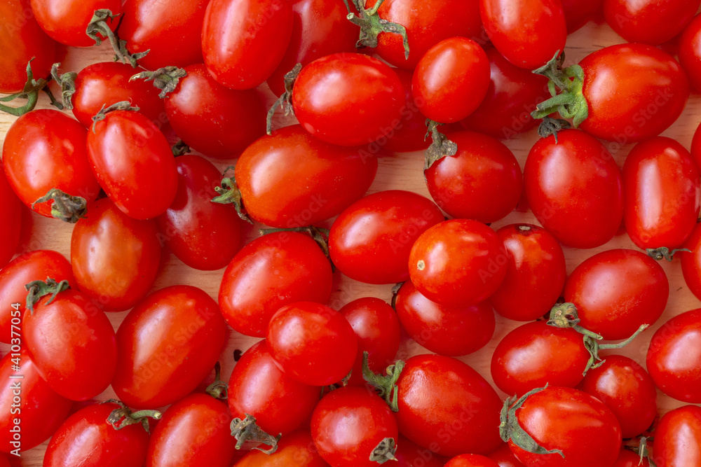 Red ripe organic tomato background Red ripe organic tomato background