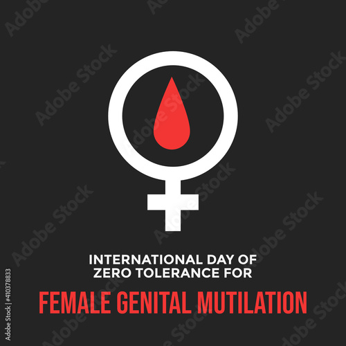 
Poster Design of International day of Zero Tolerance for Female Genital Mutilation 
