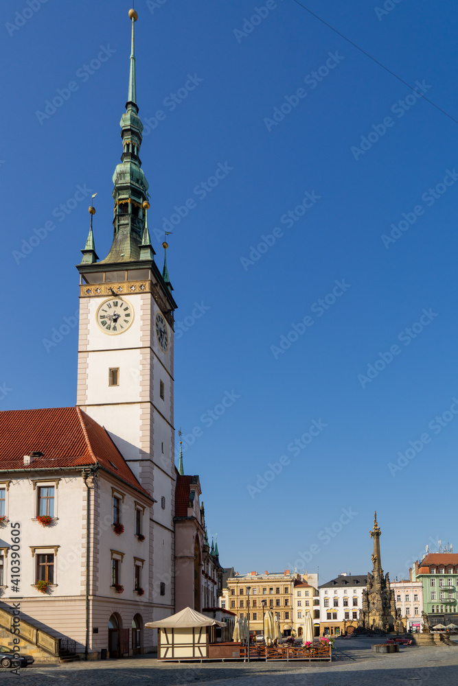 Naklejka premium Historic Square in Olomouc - Czech Republic