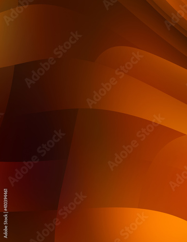 Abstract background with colorful gradient. Vibrant graphic wallpaper with stripes design. Fluid 2D illustration of modern movement.