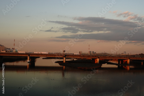 Wallpaper Mural sunset over the harbor Torontodigital.ca