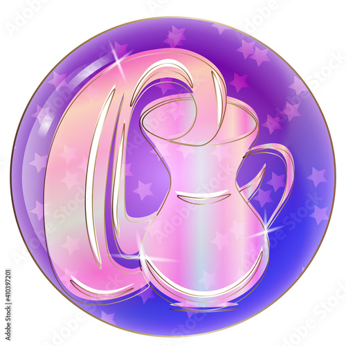 Zodiac sign Aquarius