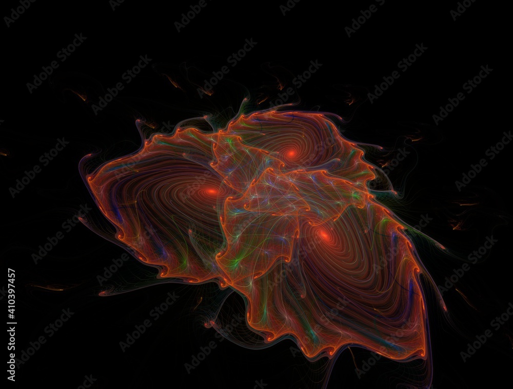 Obraz premium Imaginatory fractal background Image