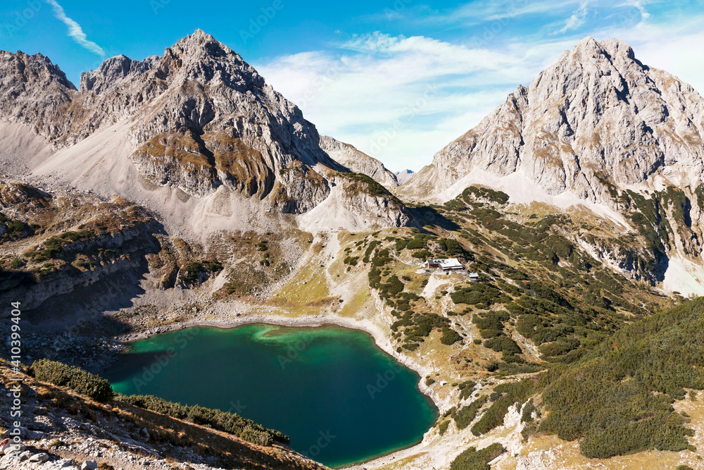 Obraz premium Alpen Berge Drachensee Tyrol 