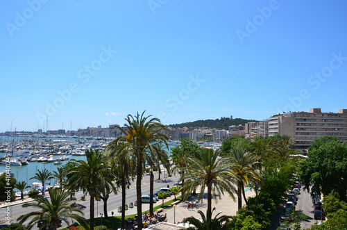 Stunning views of the port of Palma de Mallorca © Ilia