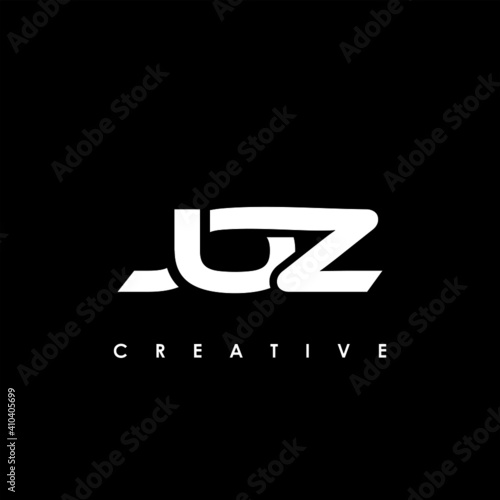 JOZ Letter Initial Logo Design Template Vector Illustration