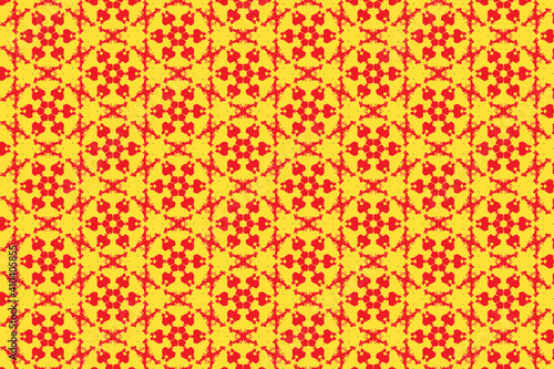 seamless geometric pattern with shapes