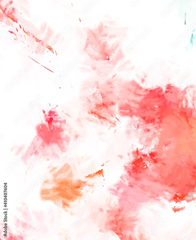 Brushed Painted Abstract Background. Brush stroked painting. Artistic vibrant and colorful wallpaper.