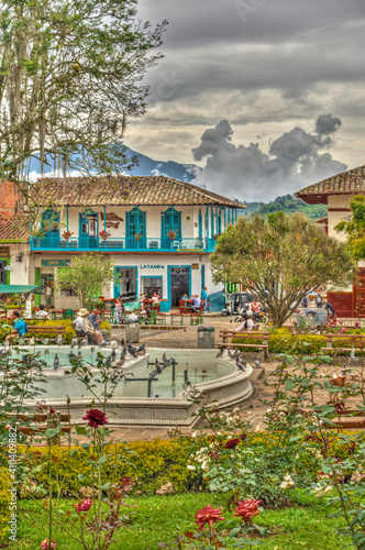 Jardin, Antioquia, Colombia - HDR Image © mehdi33300