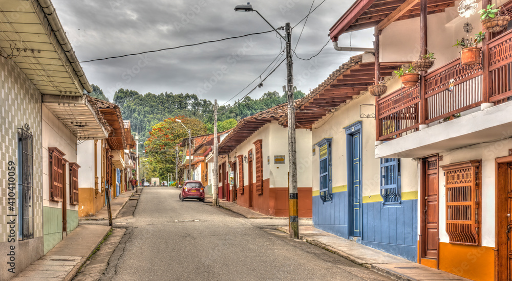 Jardin, Antioquia, Colombia - HDR Image Jardin, Antioquia, Colombia - HDR Image
