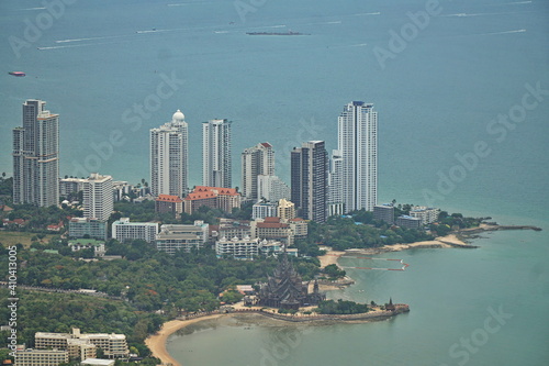 Thailand  Pattaya  helicopter photography.